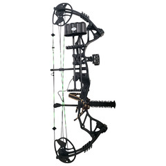 SAS Feud X 30-70 Lbs 19-31″ Compound Bow Pro Package 300+FPS Target Hunting