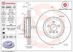 2x BREMBO FRONT BRAKE DISCS BMW 3 / 5 / X3 X5 G20 / 21 G22 / 23 G30 / 31 G32 …