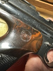 Vintage Crosman Early .22 Target Pistol w/ Original Box & Manual