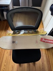 Supreme Arabic Logo Skateboard Deck Blue SS26 NEW In Hand!! Authentic🔥🔥