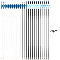 100 Grain 150 Grain Fiberglass Carbon Arrow 4″ Turkey Feather Arrowhead Quiver