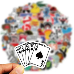 Brand Logo Stickers 50 Pack Sticker Decal Set Fashion Brand Aesthetic Waterproof
