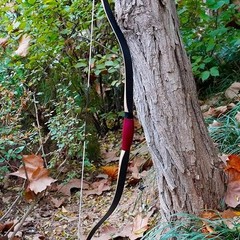 AF Archery 50″ Black Turkish Horsebow 30lbs Traditional Recurve for Outdoor