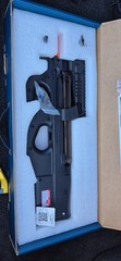 FN Herstal Full Size P90 AEG Electric Airsoft Gun Rifle by Cybergun Black
