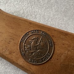 Daisy Red Ryder 1938–1988 BB Gun Wooden Stock w/ Brass Medallion