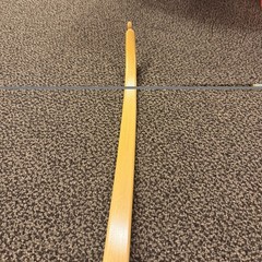 Vintage Locksley 20 lb Fiberglass Youth Recurve Bow ~60″ 1950s-60s