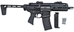 Sig Sauer Semi-Auto MCX Rattler with 3-Round Full Auto Burst CO2 BB Air Rifle