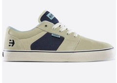 ETNIES BARGE LS Skateboard Skate Shoes Men’s 10 Tan/Navy New In Box!