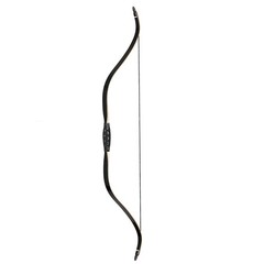 Archery 46″ Traditional Short Bow Horsebow Recurve Bow Bamboo&Fiberglass Limbs