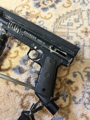 VTG Tippmann Classic Model 98 Paintball Marker Gun Shark Gills Barrel Untested
