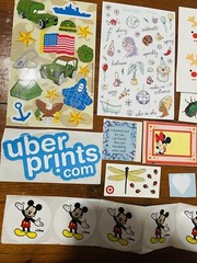 Over 200 Random Stickers Mixed Lot