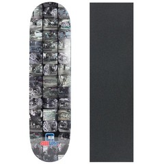 411VM Heritage Skateboard Deck Private Property Frame Grab Black 8.25″ x 32″ wi