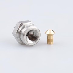 3/8 x 24 Male to Female M10 x 1.0 Stainless Steel M10 x 1.0 to 3AN Male – 1PC