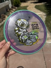 MVP Axiom Proton Balance 2026 OTB Open 177g Purple & Teal Rare Disc Golf Mid
