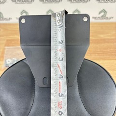 Motorcycle Adjustable Driver Rider Backrest Padded Pad & Mounting Hardware Kit