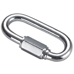Pack Of 16 5/32 In X 4Mm Carbon Steel Wire Zinc Plated Link Connector
