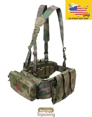 【US STOCK】 Russian A-10 Tactical FG Chest Rigs Multi-functional Belt Bag