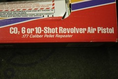 Crosman 357 177 Cal Pellet Pistol 1993 Open Box READ