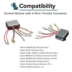 ZK2430D-FS Control Module for Razor Pocket Mod Electric Scooter (Versions 45+)
