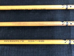 Black Eagle Vintage 400 .005 Fletched/Crested Arrows 1/2 Dozen BRAND NEW