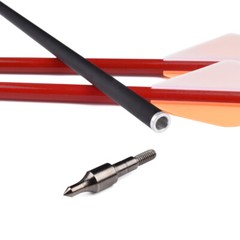 YLSIO Archery 30in Mixed Carbon Arrow Targeting Arrows Hunting Shooting Practice