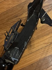 Vintage Bear Whitetail Hunter Compound Bow 50 Inch With Camo Holder Zip Bag