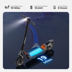 2026 Adult Electric Scooter Foldable Long Range High Speed 25KM/H Urban Commuter