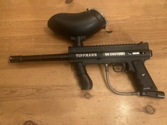 Tippmann Model 98 Platinum ACT Paintball Marker Tested and Working