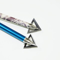 6/12pcs Stainless Steel Archery Arrows Broadheads ArrowHeads Hunting Points