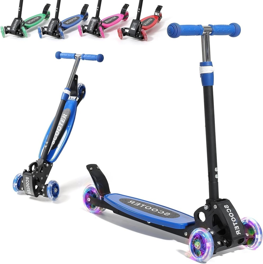Kids 3 Wheel Scooter for Ages 3-10 Years Girls/Boys,Toddler Scooter