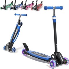 Kids 3 Wheel Scooter for Ages 3-10 Years Girls/Boys,Toddler Scooter