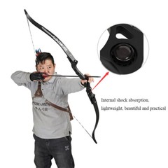 62″ ILF Archery Recurve Bow 19″ Riser Takedown 25-60lbs Archery Hunting