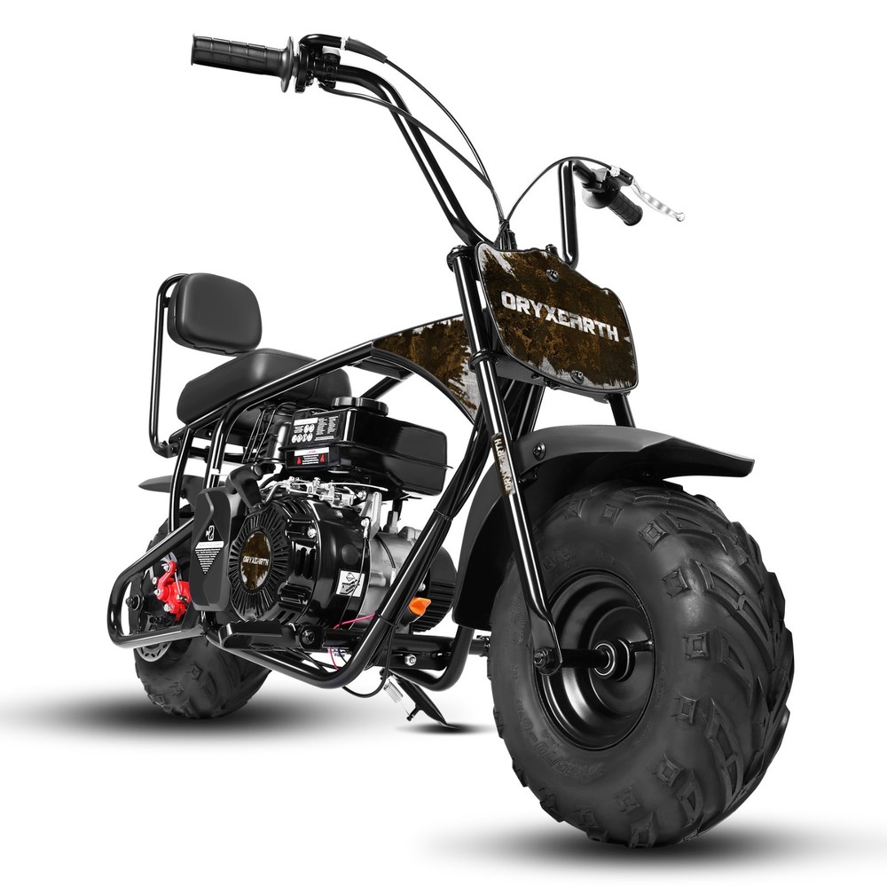 Oryxearth 99CC Mini Dirt Bike, Adult 4-Stroke Gas Powered Off Road Trail, Camo