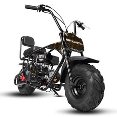 Oryxearth 99CC Mini Dirt Bike, Adult 4-Stroke Gas Powered Off Road Trail, Camo