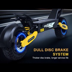 Electric Scooter for Adults 30MPH 40Miles 48V23.4AH Foldable Off-road Escooter