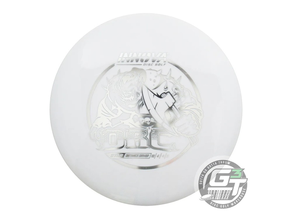NEW Innova Star Orc 175g White Silver Foil Distance Driver Golf Disc