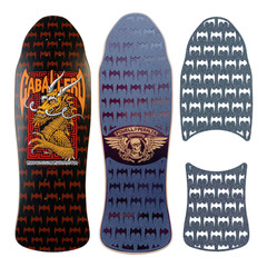 Die-Cut Style Grip Tape with Bats cutouts fits Powell Caballero Dragon & Bats