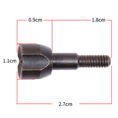 12Pcs 100Gr Archery Hunting Small Game Hammer Broadheads Arrowheads Points Tips
