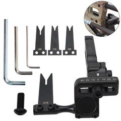 Strong Arrow Rest Rest Steel Plate 7*6.5*1.8cm 86.2g Aluminum Alloy Black