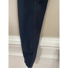 B Vertigo Size 24 Navy Blue Pink Full Seat Silicone Grip Equestrian Breeches