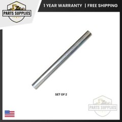 Set of 2 Go Kart Unthreaded Jackshaft 1 x 16 Inches Long with 1/4 Inches Keyway