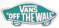 Vans Off The Wall 4 in x 1.875in Decal Classic Skateboard Assorted Designs