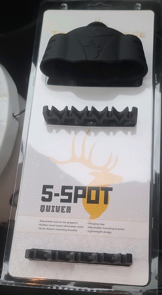 Trophy Ridge 5-Spot Arrow Quiver Black Model# AQ600B FREE SHIPPING!