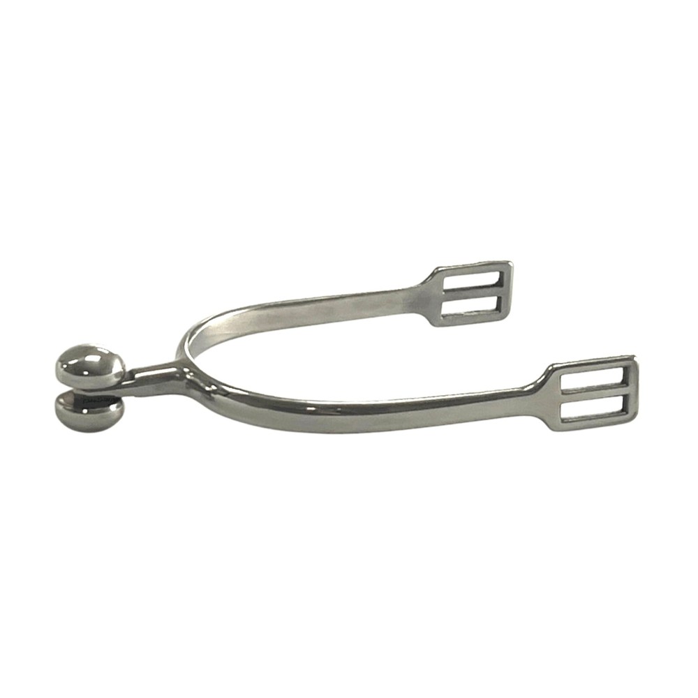 Stainless Steel Soft Touch English Spur – Mens