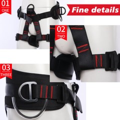Adjustable Thickness Climbing Harness Half Body Harnesses Waist Safety Belts