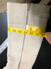 Boots & Woods Women’s 8 /39 Beige Suede Riding Boots GoodyearWelt Spain Leather.