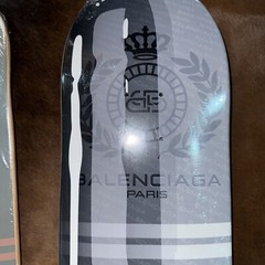 3 DENIAL CHANEL GUCCI BALENCIAGA PARIS SKATE DECK 1XRUN RARE ART Print LOT