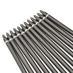 12pcs 30″ Fiberglass Hunting Practice Arrows With Removable Tip for Compound Bow