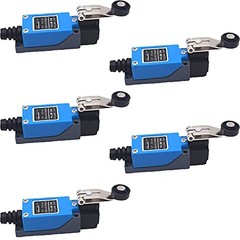 5PCS ME-8104 Momentary Limit Switch Travel Switch,Yusheng Adjustable Roller