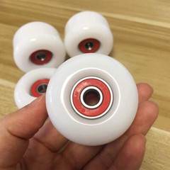 83A Soft Sport Cruiser Street Skateboard Wheels Bearings Part Kit 50mm X 36mm
